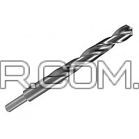 Сверло по металлу Р6М5 удлиненное 8,0 мм с цилиндрическим хвостовиком Maxidrill