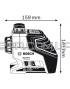 Нівелір лінійний лазерний GLL 3-80 P + BS 150 + вкладка під L-Boxx, Bosch