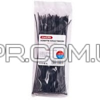  Хомути пластикові чорні 3,6х200 (100 шт) CarLife 