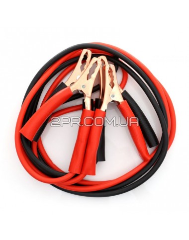 Пусковые кабели 500А 2,5м KD1283 KraftDele для прикуривания автомобилей