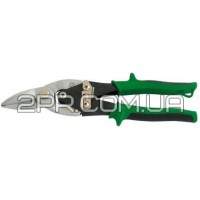 Ножиці для бляхи CrMo 250 мм праві зелені "F.G." (MN-63-216) Modeco