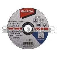 Отрезной диск по металлу 125х2,5 30R, плаский Makita