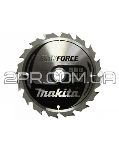Пиляльний диск Т.С.Т. MAKForce 160x20 мм 16Т Makita