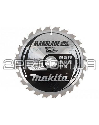 Пиляльний диск Т.С.Т. MAKBlade Plus 216x30 24T Makita