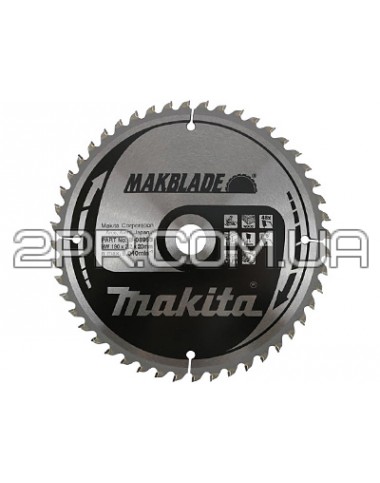 Пиляльний диск Т.С.Т. MAKBlade 190x20 48T Makita