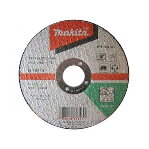 Отрезной диск для камня 115х3 30S, плаский Makita