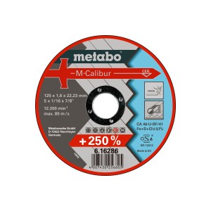 Круг відрізний M-Celibur Inox 125x1,6x22,23 Metabo