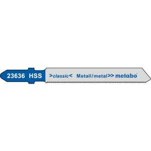 Пилочки по сталі і кольорових металах T118G 25 Metabo