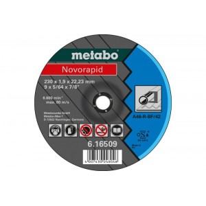 Круг отрезной Novorapid 125x1,0х22,2 мм по стали Metabo