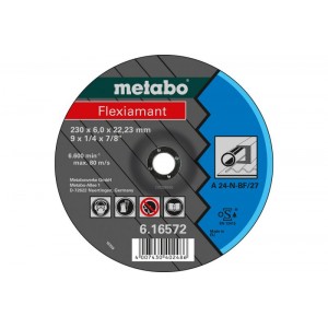 Круг зачисний Flexiamant 125x6,0x22,2 мм по сталі Metabo