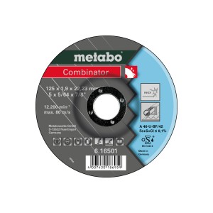 Круг отрезной Combinator 115x1,9x22,23 Inox Metabo