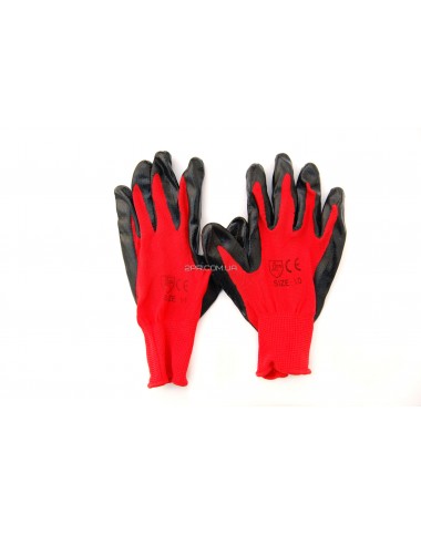 Перчатки трикотажные с нитриловым покрытием "Бандеровка"